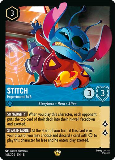 Stitch - Experiment 626 (166/204) [Reign of Jafar] | L.A. Mood Comics and Games