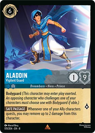 Aladdin - Vigilant Guard (170/204) [Reign of Jafar] | L.A. Mood Comics and Games