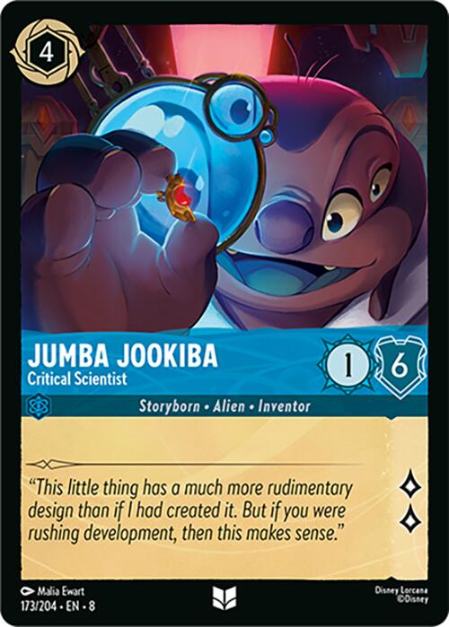 Jumba Jookiba - Critical Scientist (173/204) [Reign of Jafar] | L.A. Mood Comics and Games