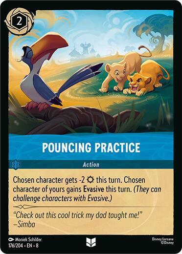 Pouncing Practice (176/204) [Reign of Jafar] | L.A. Mood Comics and Games