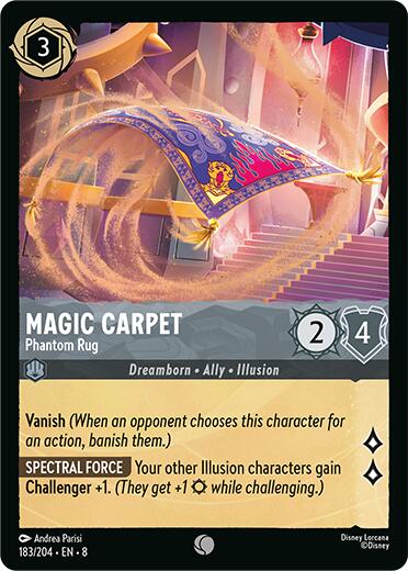 Magic Carpet - Phantom Rug (183/204) [Reign of Jafar] | L.A. Mood Comics and Games