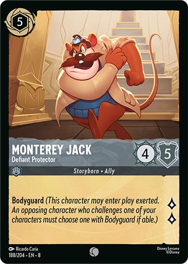 Monterey Jack - Defiant Protector (188/204) [Reign of Jafar] | L.A. Mood Comics and Games