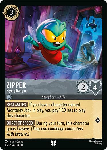 Zipper - Flying Ranger (192/204) [Reign of Jafar] | L.A. Mood Comics and Games