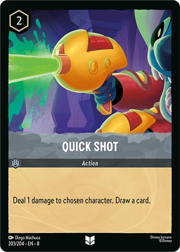 Quick Shot (203/204) [Reign of Jafar] | L.A. Mood Comics and Games