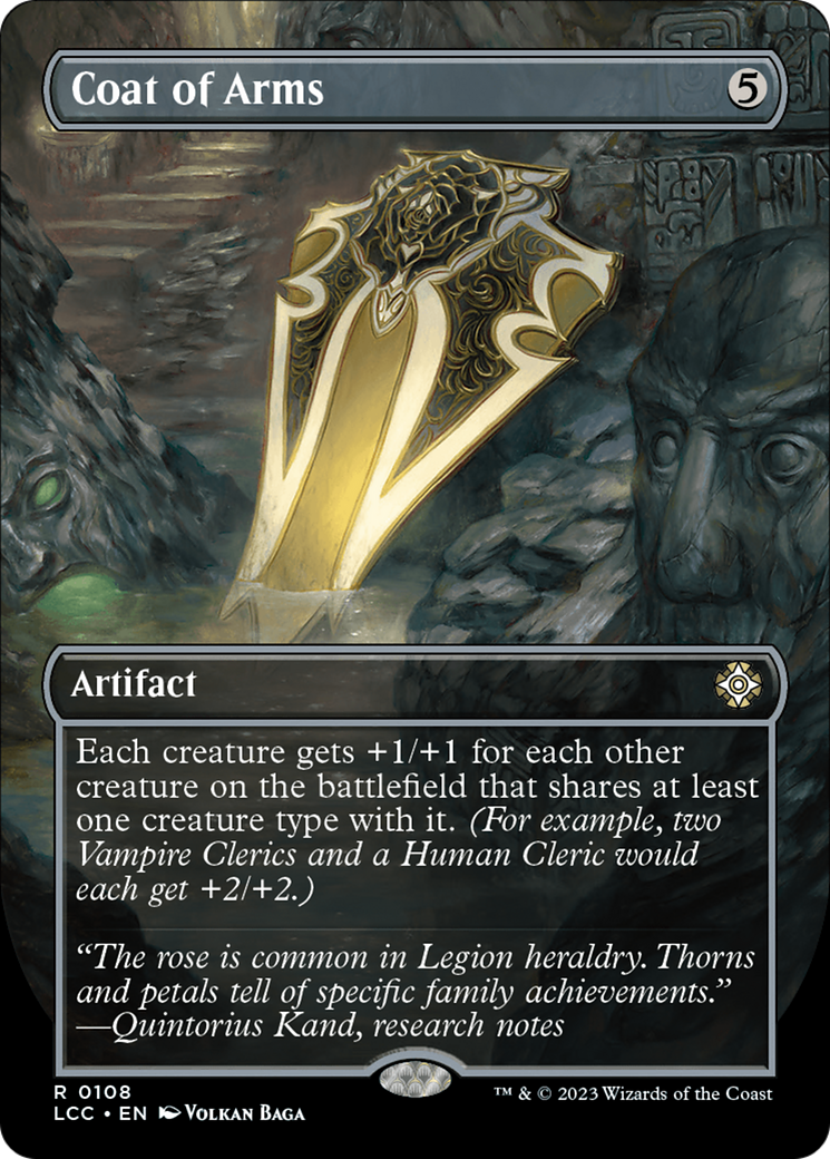 Coat of Arms (Borderless) [The Lost Caverns of Ixalan Commander] | L.A. Mood Comics and Games
