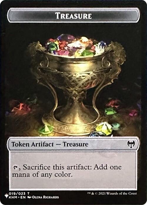 Treasure // Egg Double-Sided Token [Secret Lair Drop Series] | L.A. Mood Comics and Games