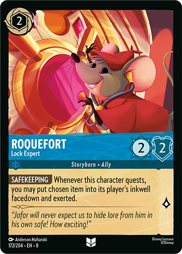 Roquefort - Lock Expert (172/204) [Reign of Jafar] | L.A. Mood Comics and Games
