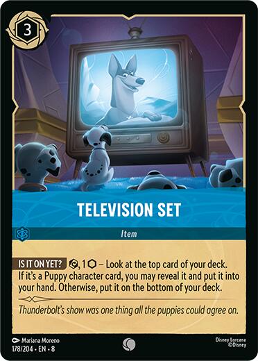 Television Set (178/204) [Reign of Jafar] | L.A. Mood Comics and Games