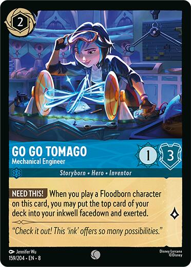Go Go Tomago - Mechanical Engineer (159/204) [Reign of Jafar] | L.A. Mood Comics and Games