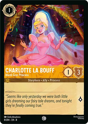 Charlotte La Bouff - Madri Gras Princess (8/204) [Reign of Jafar] | L.A. Mood Comics and Games