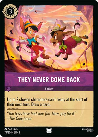 They Never Come Back (78/204) [Reign of Jafar] | L.A. Mood Comics and Games