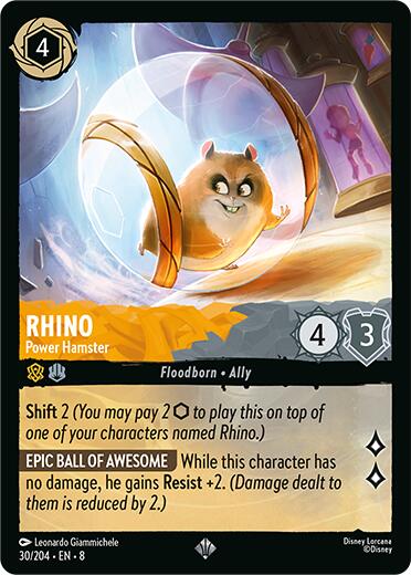 Rhino - Power Hamster (30/204) [Reign of Jafar] | L.A. Mood Comics and Games
