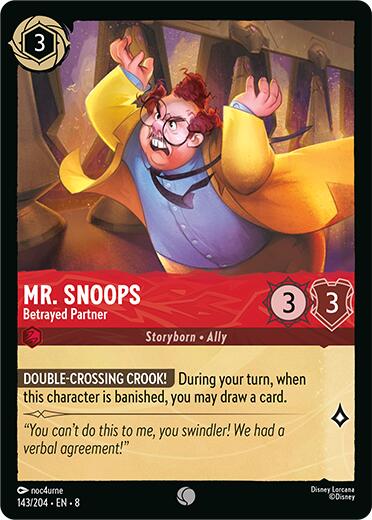 Mr. Snoops - Betrayed Partner (143/204) [Reign of Jafar] | L.A. Mood Comics and Games