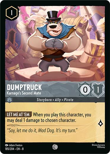 Dumptruck - Karage's Second Mate (185/204) [Reign of Jafar] | L.A. Mood Comics and Games