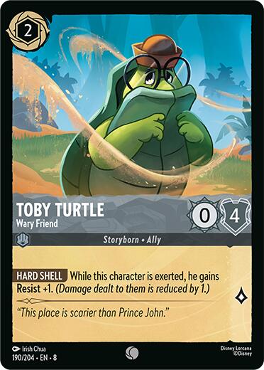 Toby Turtle - Wary Friend (190/204) [Reign of Jafar] | L.A. Mood Comics and Games