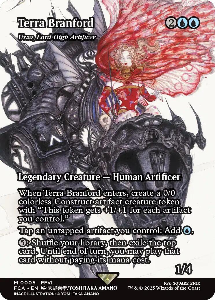 Terra Branford - Urza, Lord High Artificer (Showcase) [FINAL FANTASY : Through the Ages] | L.A. Mood Comics and Games
