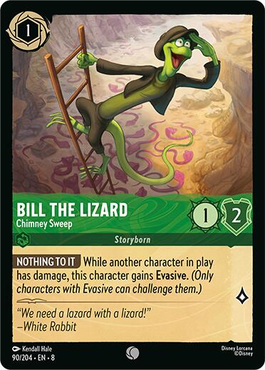 Bill the Lizard - Chimney Sweep (90/204) [Reign of Jafar] | L.A. Mood Comics and Games
