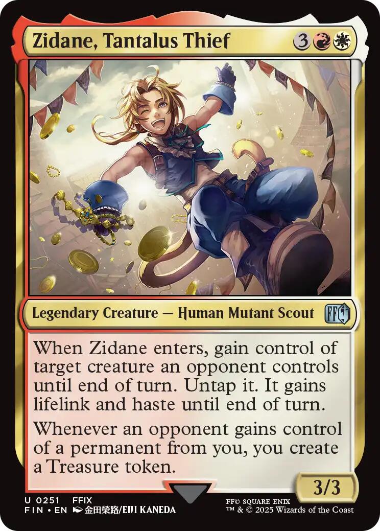 Zidane, Tantalus Thief [FINAL FANTASY] | L.A. Mood Comics and Games