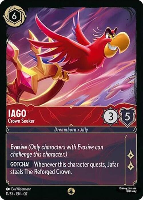 Iago - Crown Seeker (11/35) [Illumineer's Quest: Deep Trouble] | L.A. Mood Comics and Games