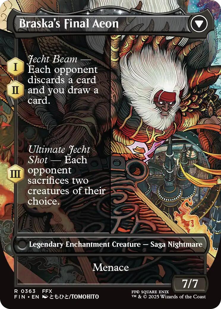 Jecht, Reluctant Guardian // Braska's Final Aeon (Borderless) [FINAL FANTASY] | L.A. Mood Comics and Games