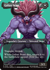 Vincent Valentine // Galian Beast (Borderless) (Surge Foil) [FINAL FANTASY] | L.A. Mood Comics and Games