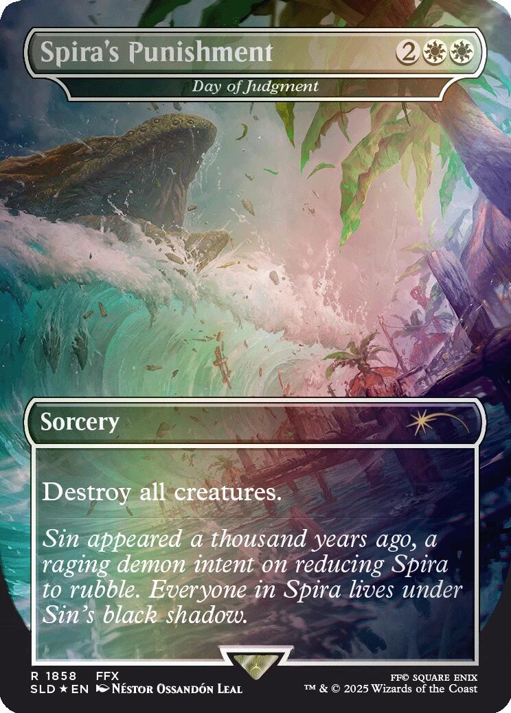 Spira's Punishment - Day of Judgment (Rainbow Foil) [Secret Lair Drop Series] | L.A. Mood Comics and Games