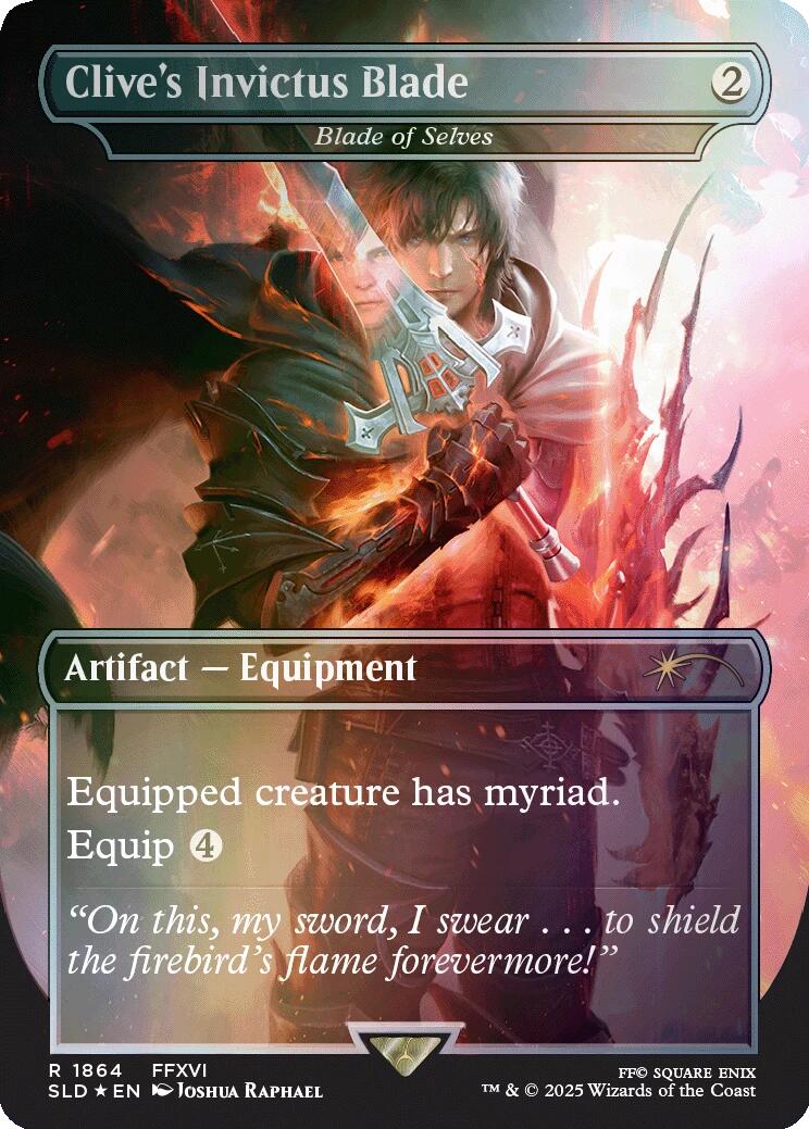 Clive's Invictus Blade - Blade of Selves (Rainbow Foil) [Secret Lair Drop Series] | L.A. Mood Comics and Games