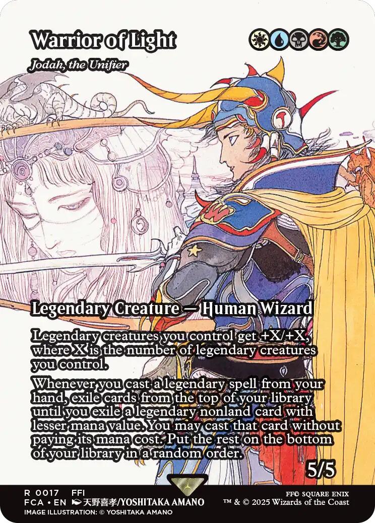 Warrior of Light - Jodah, the Unifier (Showcase) [FINAL FANTASY : Through the Ages] | L.A. Mood Comics and Games