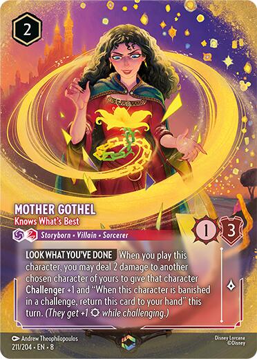 Mother Gothel - Knows What's Best (Enchanted) (211/204) [Reign of Jafar] | L.A. Mood Comics and Games