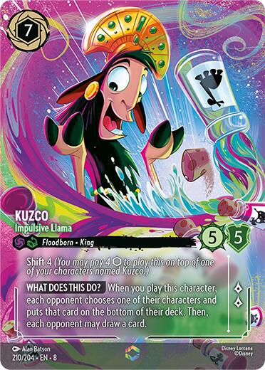 Kuzco - Impulsive Llama (Enchanted) (210/204) [Reign of Jafar] | L.A. Mood Comics and Games