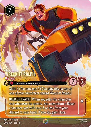 Wreck-It Ralph - Big Lug (Enchanted) (206/204) [Reign of Jafar] | L.A. Mood Comics and Games