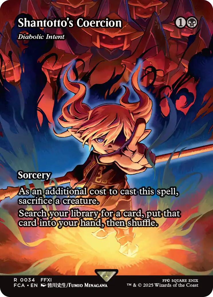 Shantotto's Coercion - Diabolic Intent (Showcase) [FINAL FANTASY : Through the Ages] | L.A. Mood Comics and Games