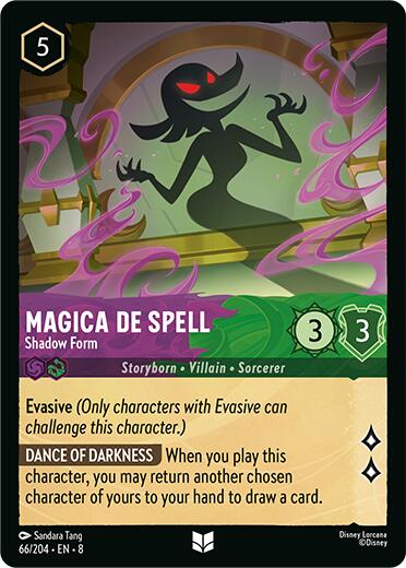 Magica De Spell - Shadow Form (66/204) [Reign of Jafar] | L.A. Mood Comics and Games