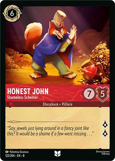 Honest John - Shameless Schemer (122/204) [Reign of Jafar] | L.A. Mood Comics and Games