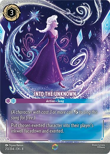 Into the Unknown - Enchanted (213/204) [Reign of Jafar] | L.A. Mood Comics and Games