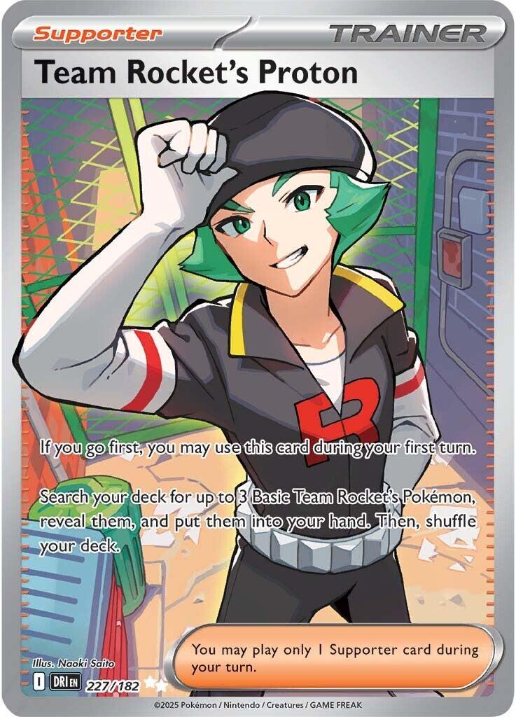 Team Rocket's Proton (227/182) [Scarlet & Violet: Destined Rivals] | L.A. Mood Comics and Games