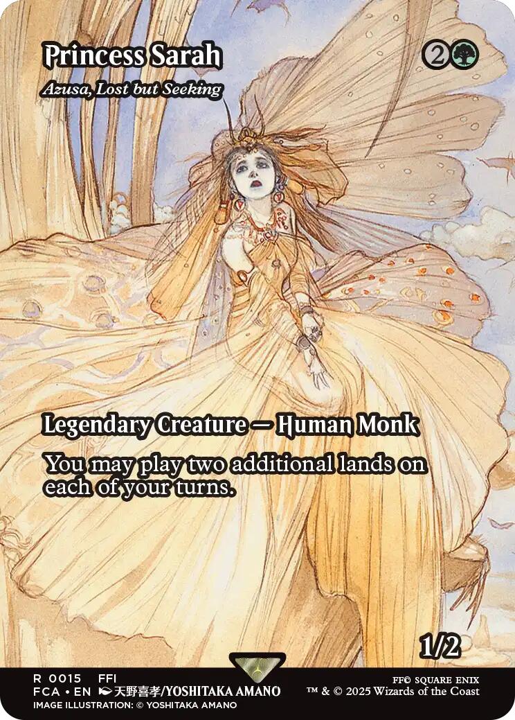 Princess Sarah - Azusa, Lost but Seeking (Showcase) [FINAL FANTASY : Through the Ages] | L.A. Mood Comics and Games