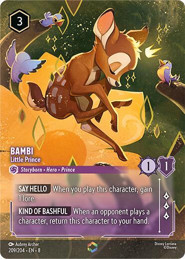 Bambi - Little Prince (Enchanted) (209/204) [Reign of Jafar] | L.A. Mood Comics and Games