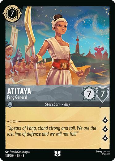 Atitaya - Fang General (181/204) [Reign of Jafar] | L.A. Mood Comics and Games