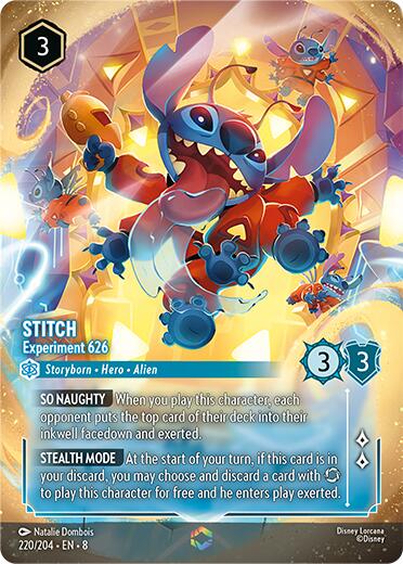 Stitch - Experiment 626 (Enchanted) (220/204) [Reign of Jafar] | L.A. Mood Comics and Games