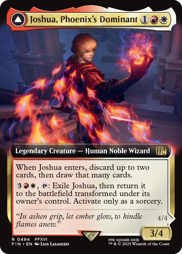 Joshua, Phoenix's Dominant (Extended Art) [FINAL FANTASY] | L.A. Mood Comics and Games