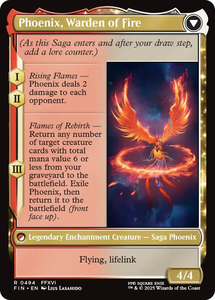 Joshua, Phoenix's Dominant (Extended Art) [FINAL FANTASY] | L.A. Mood Comics and Games