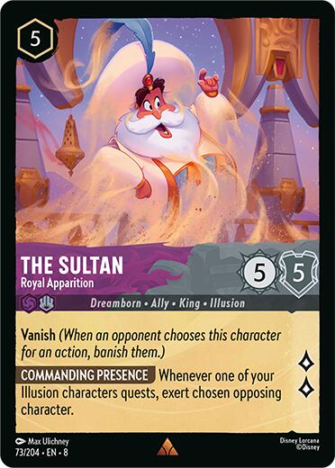 The Sultan - Royal Apparition (73/204) [Reign of Jafar] | L.A. Mood Comics and Games