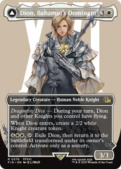 Dion, Bahamut's Dominant // Bahamut, Warden of Light (Borderless) [FINAL FANTASY] | L.A. Mood Comics and Games
