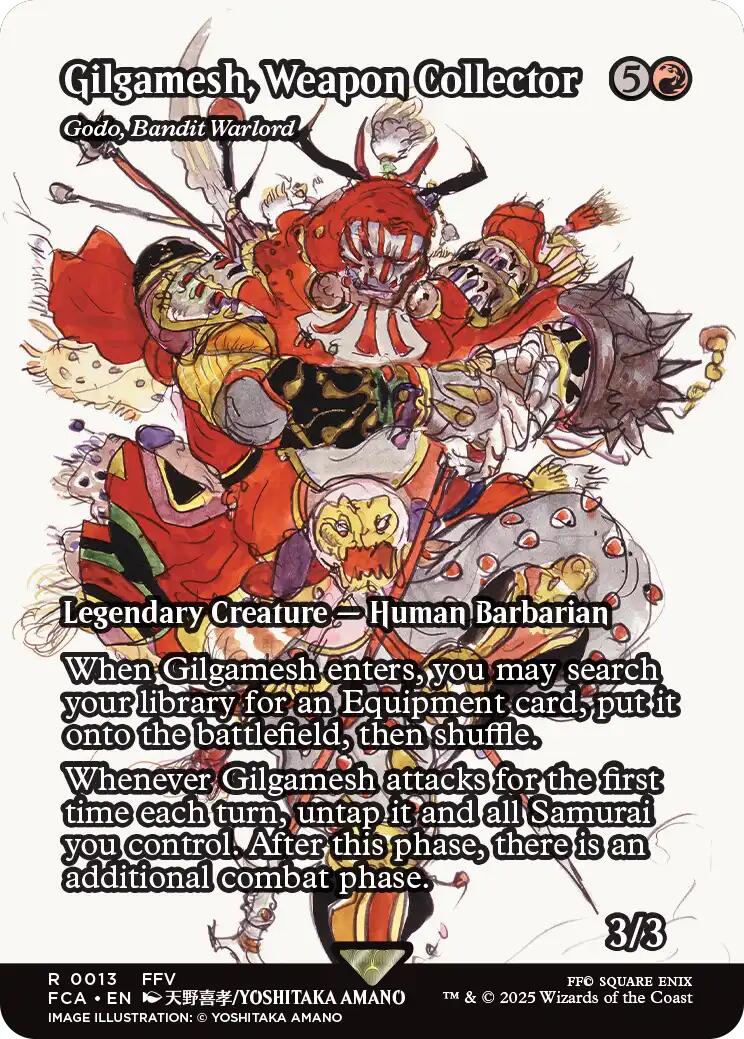 Gilgamesh, Weapon Collector - Godo, Bandit Warlord (Showcase) [FINAL FANTASY : Through the Ages] | L.A. Mood Comics and Games
