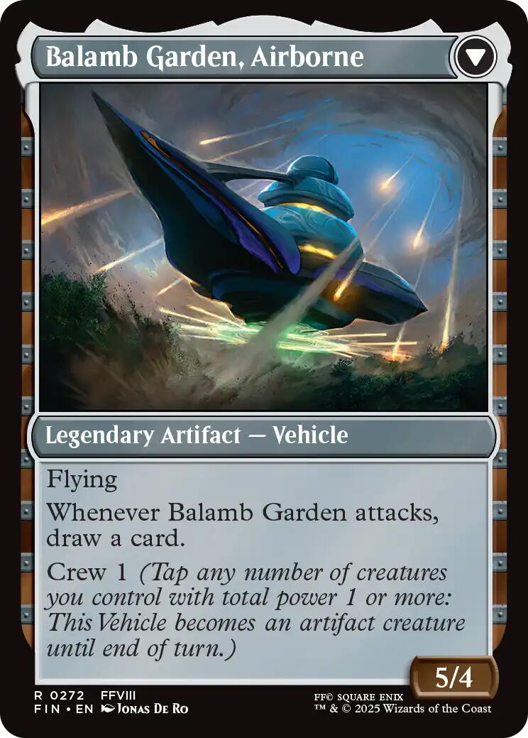 Balamb Garden, SeeD Academy // Balamb Garden, Airborne [FINAL FANTASY] | L.A. Mood Comics and Games