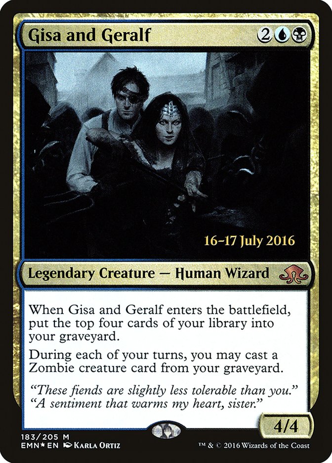 Gisa and Geralf [Eldritch Moon Prerelease Promos] | L.A. Mood Comics and Games