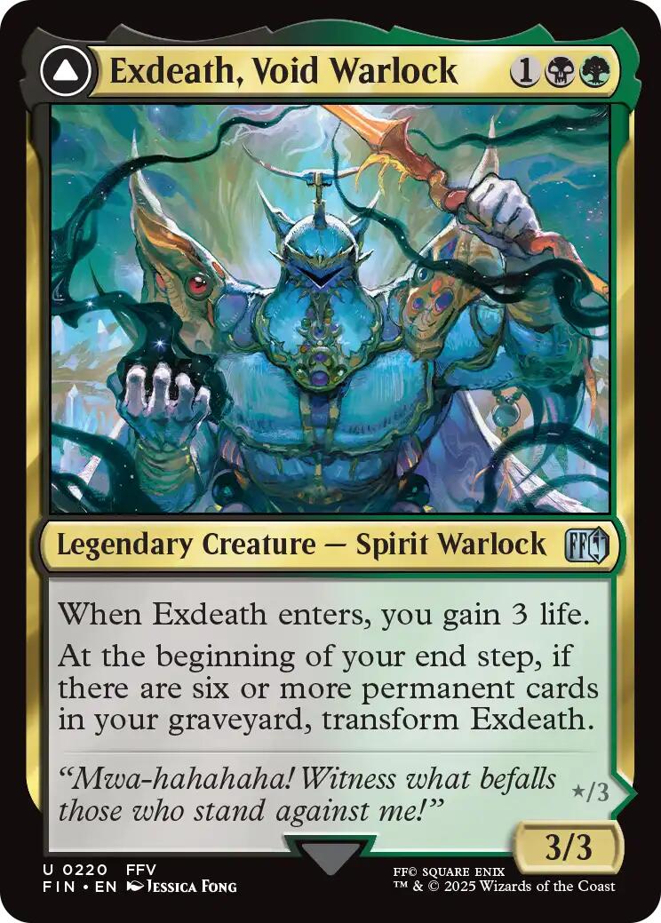 Exdeath, Void Warlock // Neo Exdeath, Dimension's End [FINAL FANTASY] | L.A. Mood Comics and Games