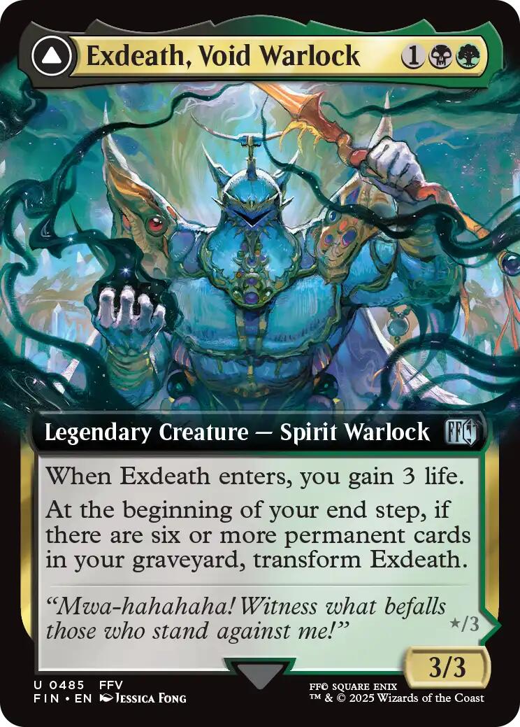 Exdeath, Void Warlock // Neo Exdeath, Dimension's End (Extended Art) [FINAL FANTASY] | L.A. Mood Comics and Games