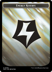 Angel // Energy Reverse Double-Sided Token [Modern Horizons 3 Tokens] | L.A. Mood Comics and Games